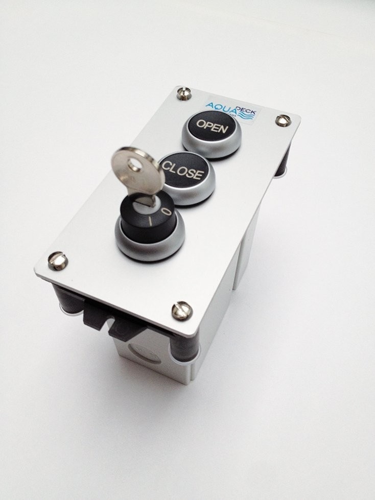 Aquadeck Roldeck Sleutelschakelaar Inbouw