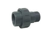 PVC KOPPELING 50mm x 2'' Buitendraad PN10