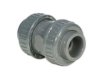 VDL PVC terugslagklep veerblast diverse maten PN 16