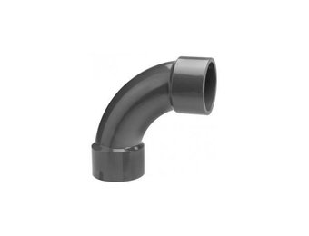VDL PVC spuitgegoten bocht diverse maten 90° PN 16
