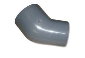 VDL PVC verloopknie diverse maten 45° PN16