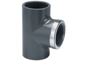 VDL PVC T-stuk RVS Binnendraad PN16 diverse maten