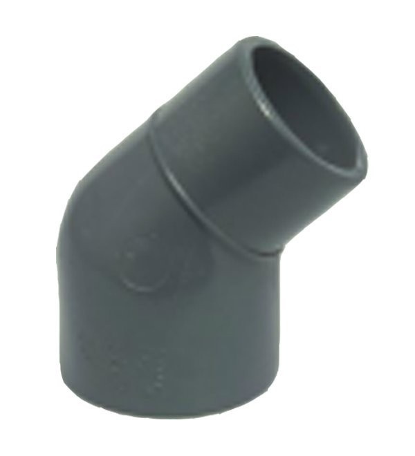 PVC Knieverloop 45º 40 / 50 mm x 50 mm