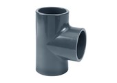 PVC T-stuk Druk 90° 63 mm