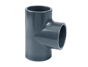 PVC T-stuk Druk 90° 63 mm