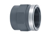 VDL PVC Draadsok met RVS ring diverse maten PN16