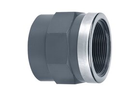 VDL PVC Draadsok met RVS ring diverse maten PN16