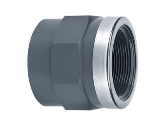 VDL PVC Draadsok met RVS ring diverse maten PN16