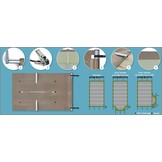 Easy Top Zwembad Veiligheids Afdekking