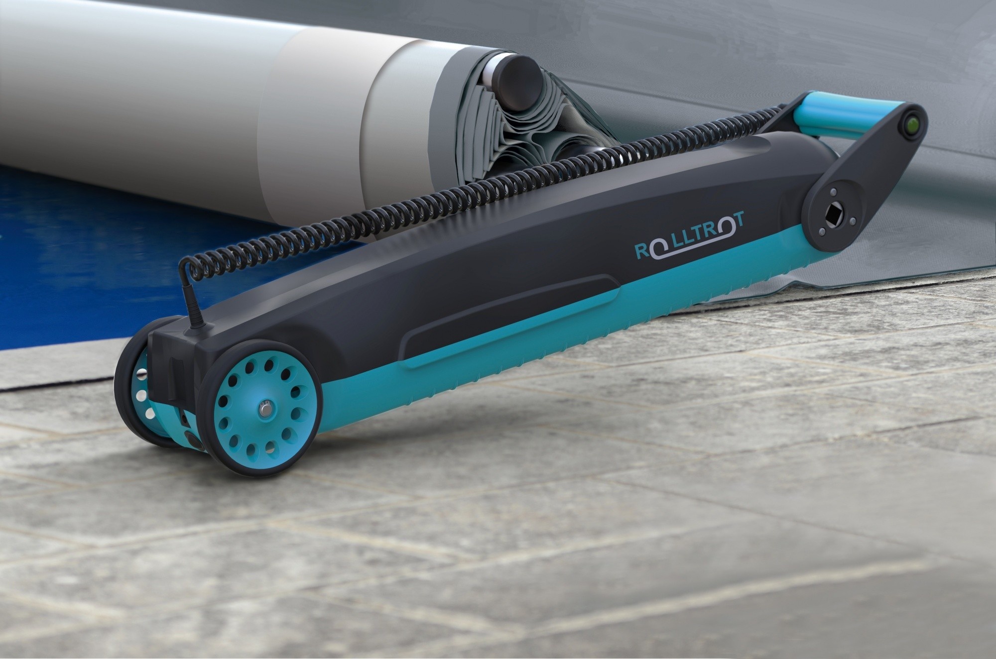 Rolltrot Easy Veiligheids Afdekking Opwikkelmotor