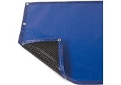 Zomerafdekking Quatro 400 micron Blauw/Zwart - B vorm