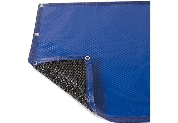 Zomerafdekking Quatro 400 micron Blauw/Zwart - B vorm