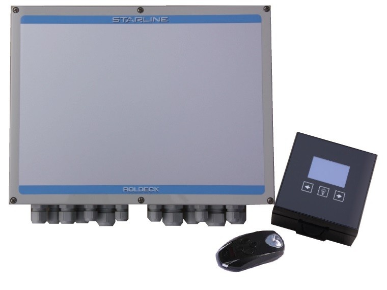 Roldeck RD 2013 besturingsunit Compleet inclusief Afstandsbediening en S-Switch (sleutelschakelaar)