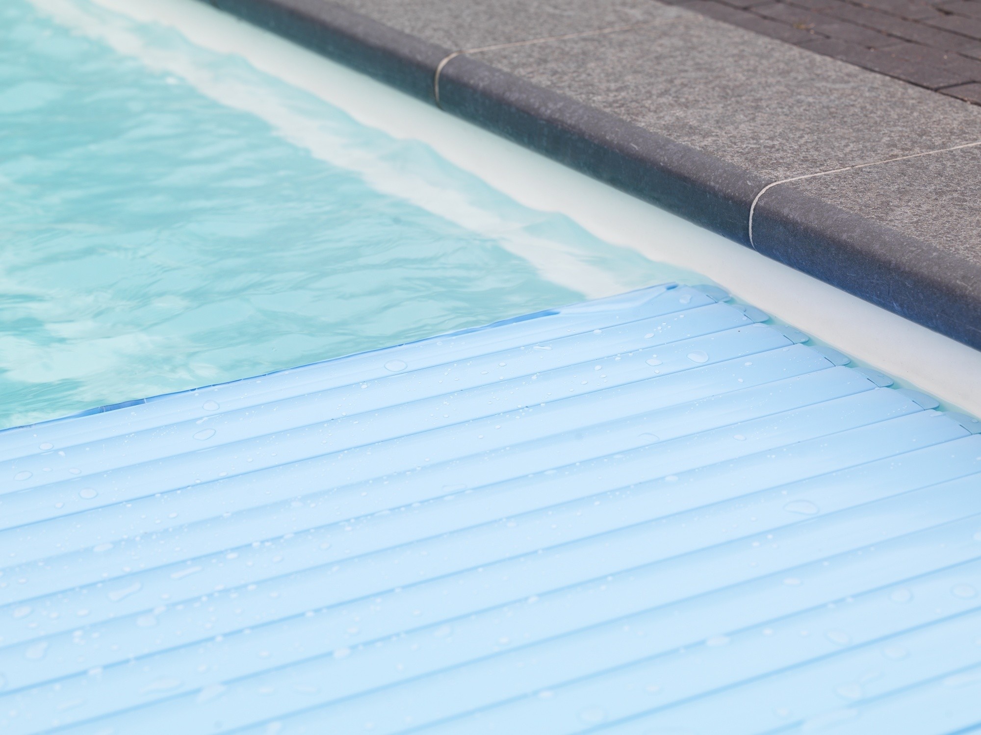 Roldeck PVC50 Lamellen Blauw