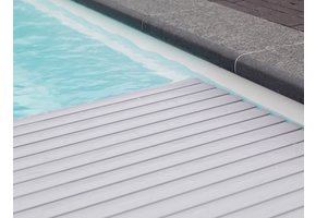 Roldeck PVC50 Lamellen grijs