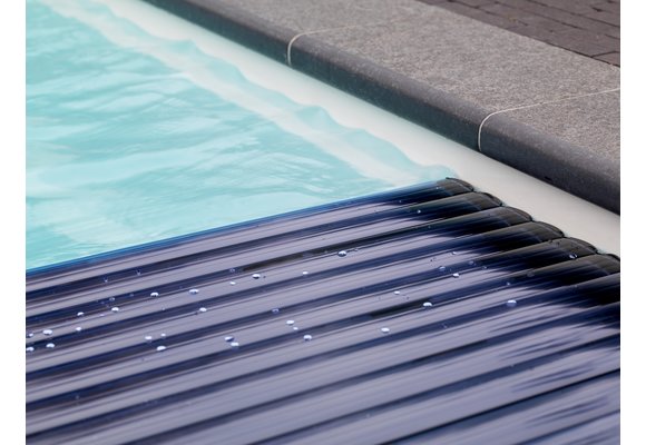 Roldeck PC60 Lamellen transparant blauw solar