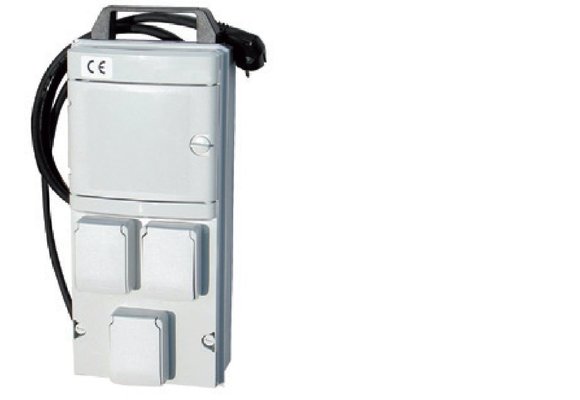 Schakelkast 3 stopcontacten