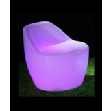 Lichtgevende RGB LED Stoel met Zithoogte 55cm