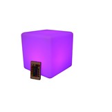 Lichtgevende Kubustafel - RGB LED