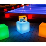 Lichtgevende Kubustafel - RGB LED