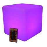 Lichtgevende Kubustafel - RGB LED