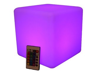 Lichtgevende Kubustafel - RGB LED