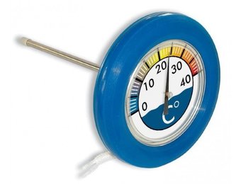 Poolstyle Thermometer Drijvend Rond