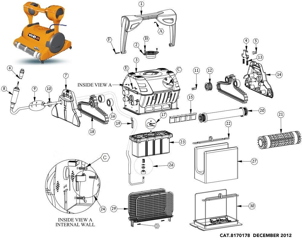 Dolphin Wave 30 Zwembadrobot