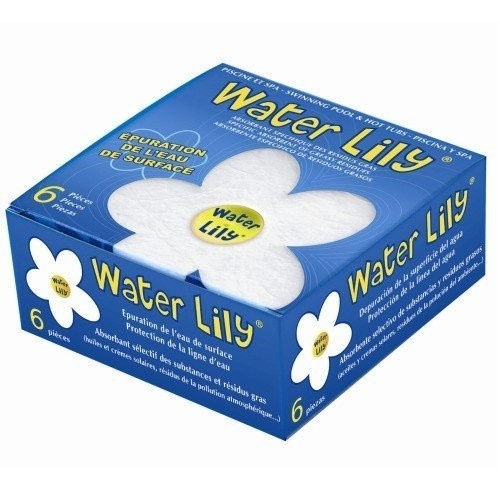 Water Lily Spons Doos met 6 Stuks