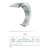 Bali Waterval gepolijst 316 AISI