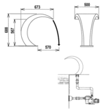 Bali Waterval gepolijst 316 AISI