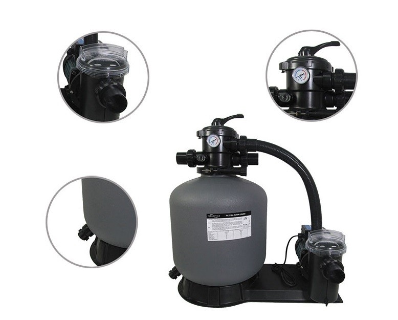 Poolstyle Zwembad Zandfilterset 6 m3/uur 230v