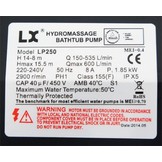 LX LP250 massage pomp Jacuzzi 1,85 kW
