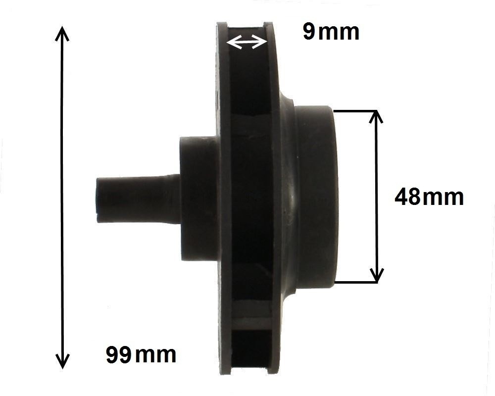 LX DH 1.0  Circulatiepomp Impeller