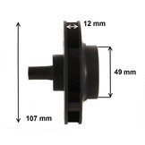 LX Impeller voor Circulatiepompen LP200 en WP200