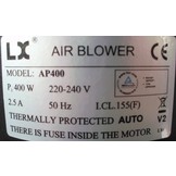 LX AP400 Lucht Pomp Blower voor Jacuzzi, spa en bubbelbad