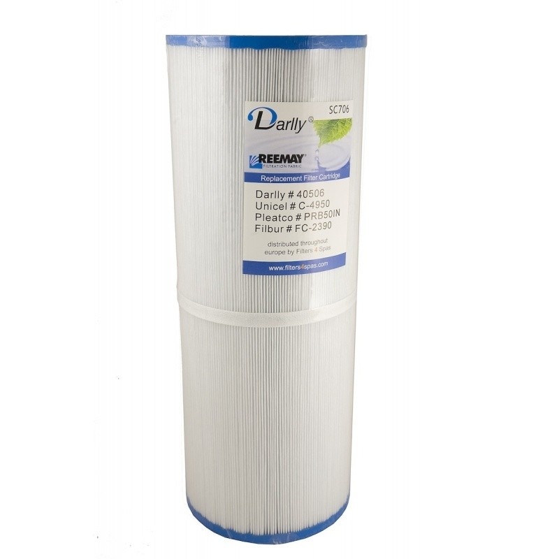 Spa filter Darlly SC706 (C-4950 ) 33.8 cm x  12.5 cm