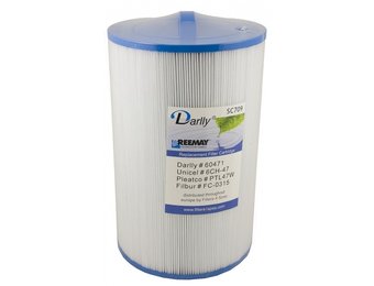 Spa Filter Darlly SC709 (6CH-47) 23,2 cm x 15,2 cm