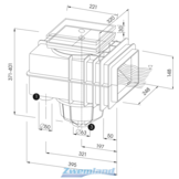 MTS V20 Skimmer Sierlijst in ABS