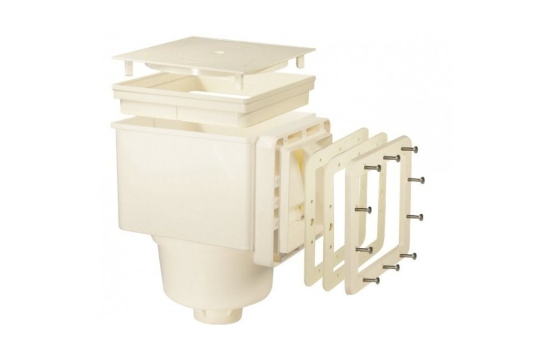 MTS V10 skimmer, voor beton-, folie- en prefabbaden.