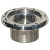 MTS Inlaatfitting RVS 2" buitendraad 40 mm Folie Baden