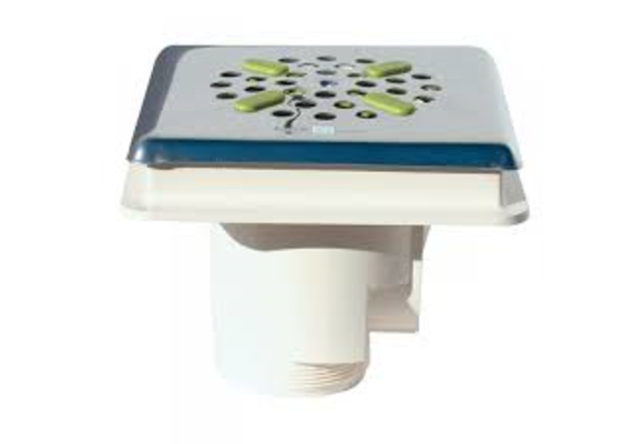 MTS Bodemput voor Tegel en Betonbaden 2" x 2.5" x 63 mm Lijm