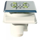 MTS Bodemput voor Foliebaden 2" x 2.5" x 63 mm Lijm