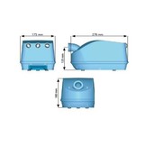Genesis Spa Air Blower G90 - 900W + Verwarmde Lucht (meest voorkomende model)
