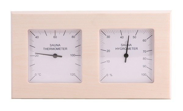 Combi Thermo Hygrometer vierkant Espen