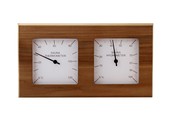 Combi Thermo Hygrometer vierkant Ceder