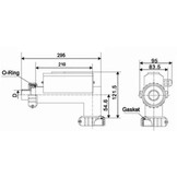 LX H30-R2 3.0KW 1.5 inch Spa heater (L-Vorm)