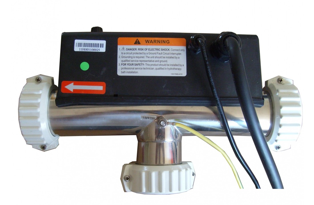 LX H30-R3 3.0KW 1.5 inch Spa heater (T-Vorm)