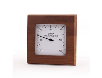 Thermometer vierkant Ceder