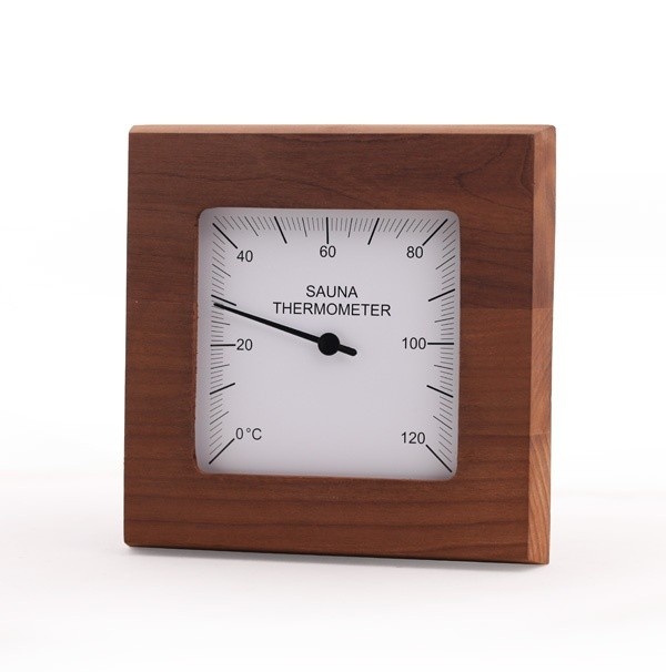 Thermometer vierkant Ceder